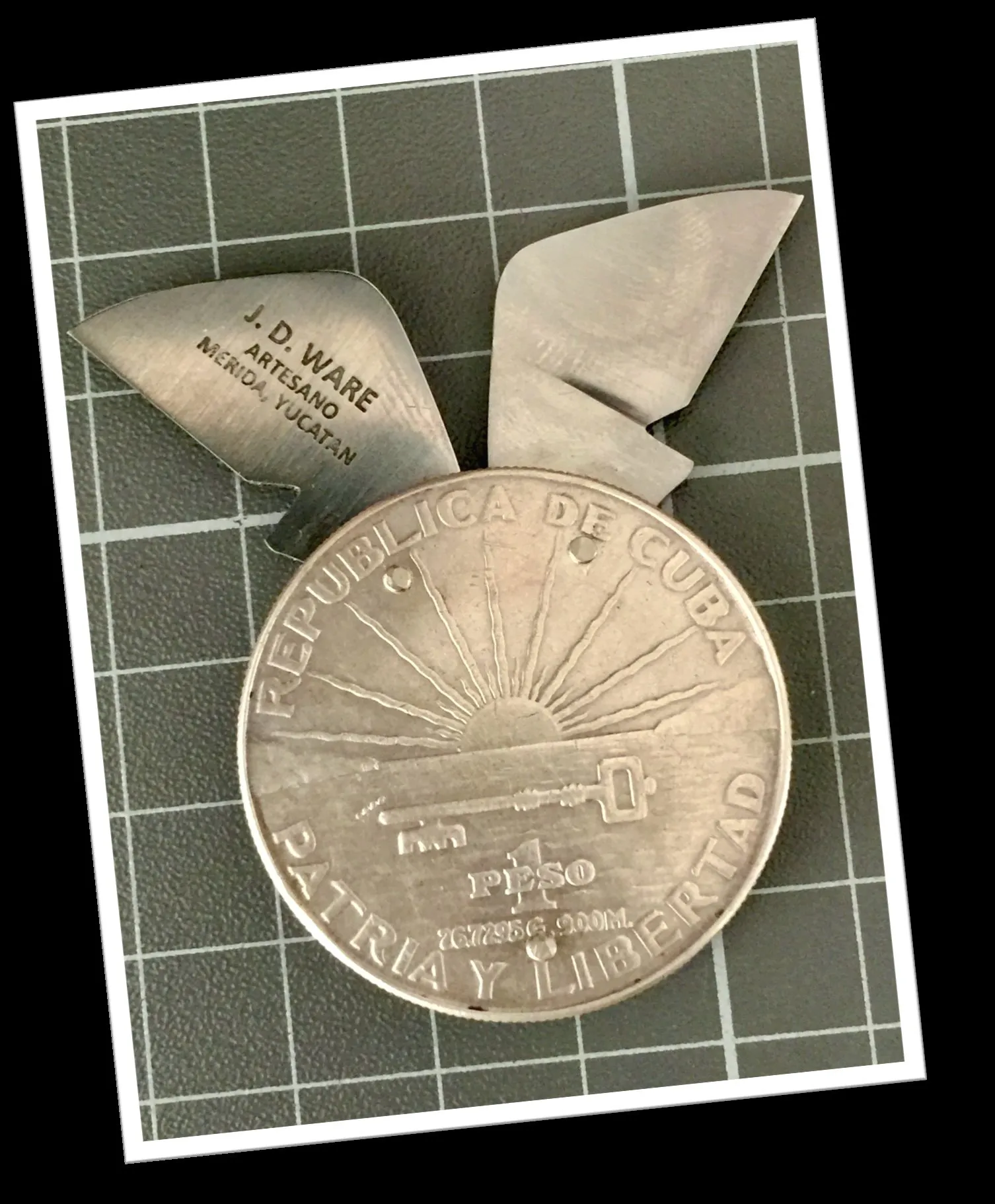 JD WARE 2014 PESO MARTI CUBA 1953