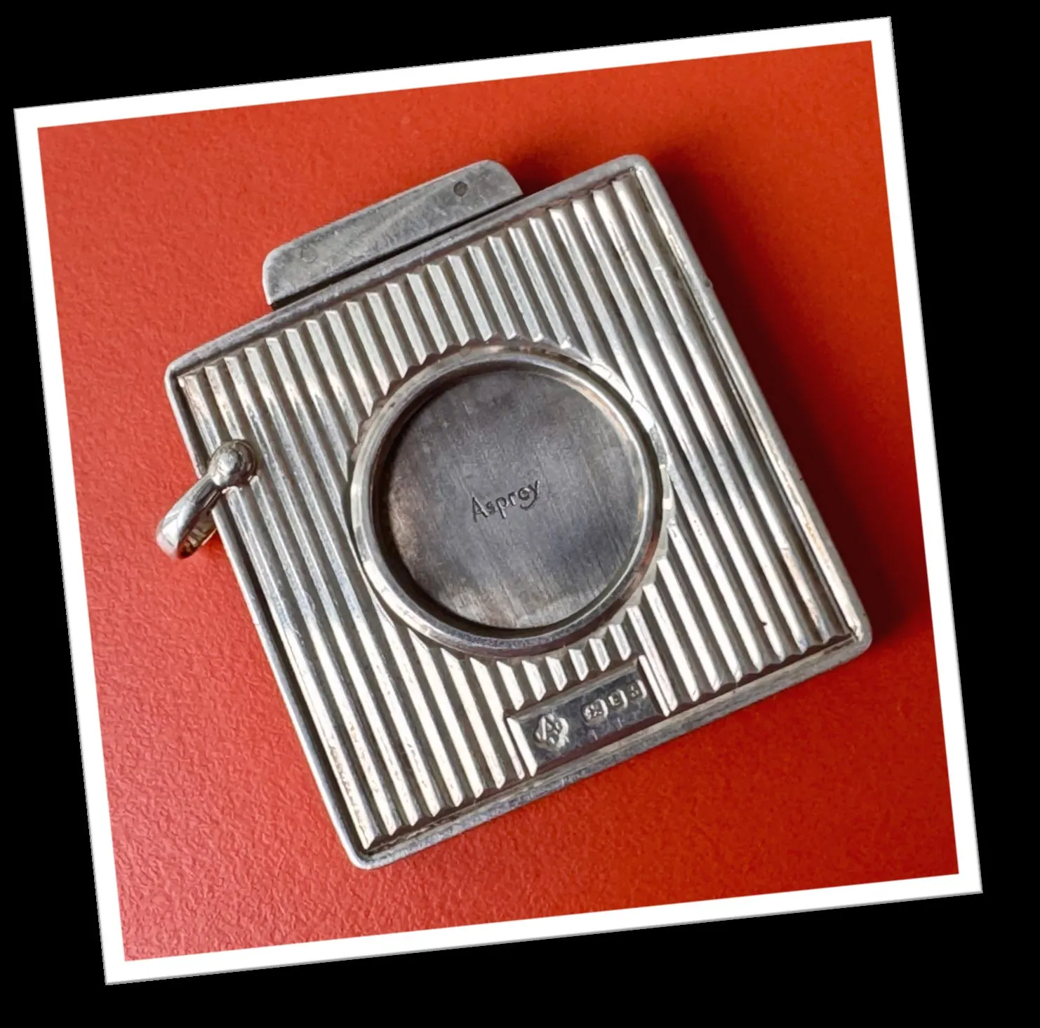 ASPREY ELOI 1973 CARRÉ GODRONNÉ GUIL.