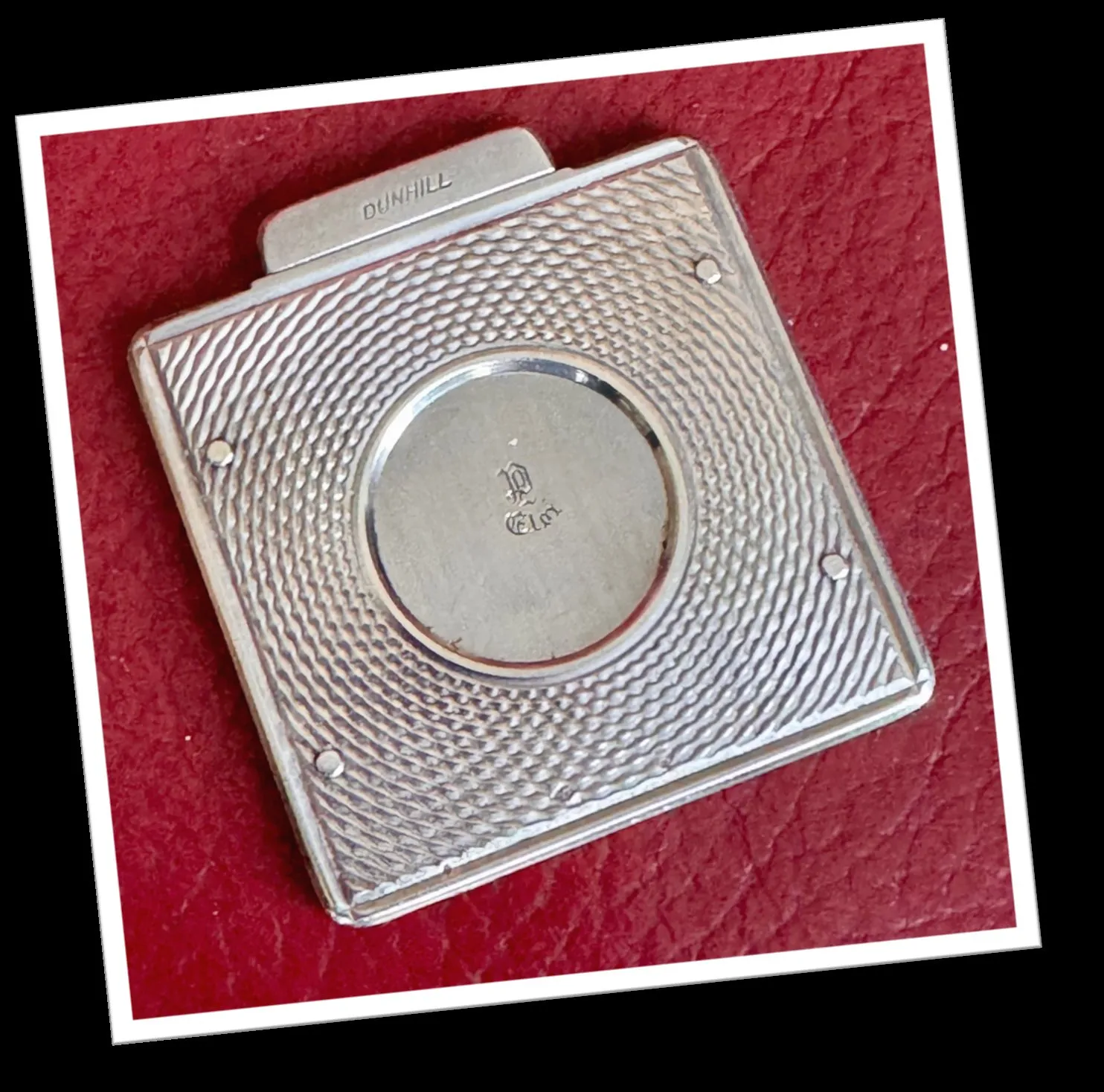 DUNHILL ELOI 1970 CARRÉ JAILLISSANT GUIL.