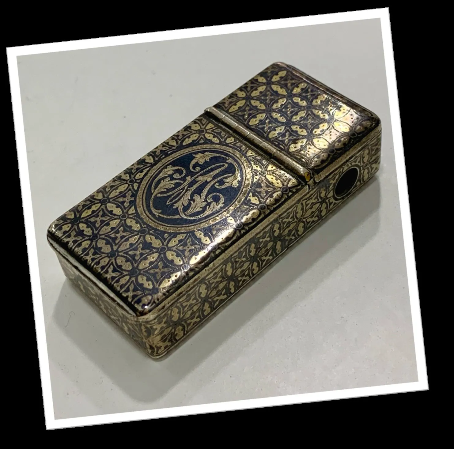 N.I 1860 NIELLÉ FUSÉE-BOX coupe-cigareS
