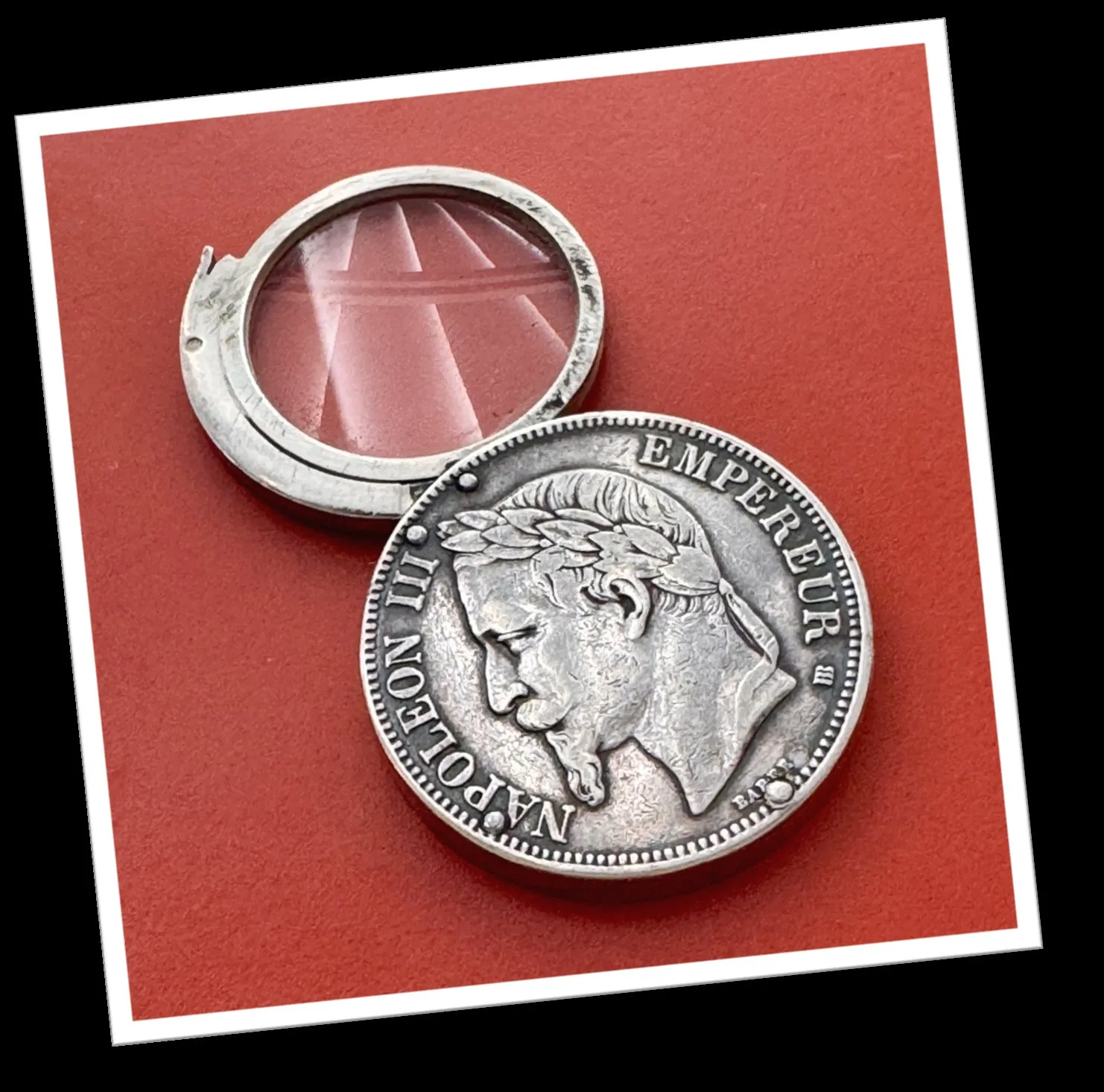 N.I 1960 LOUPE NAPOLÉON III 1868