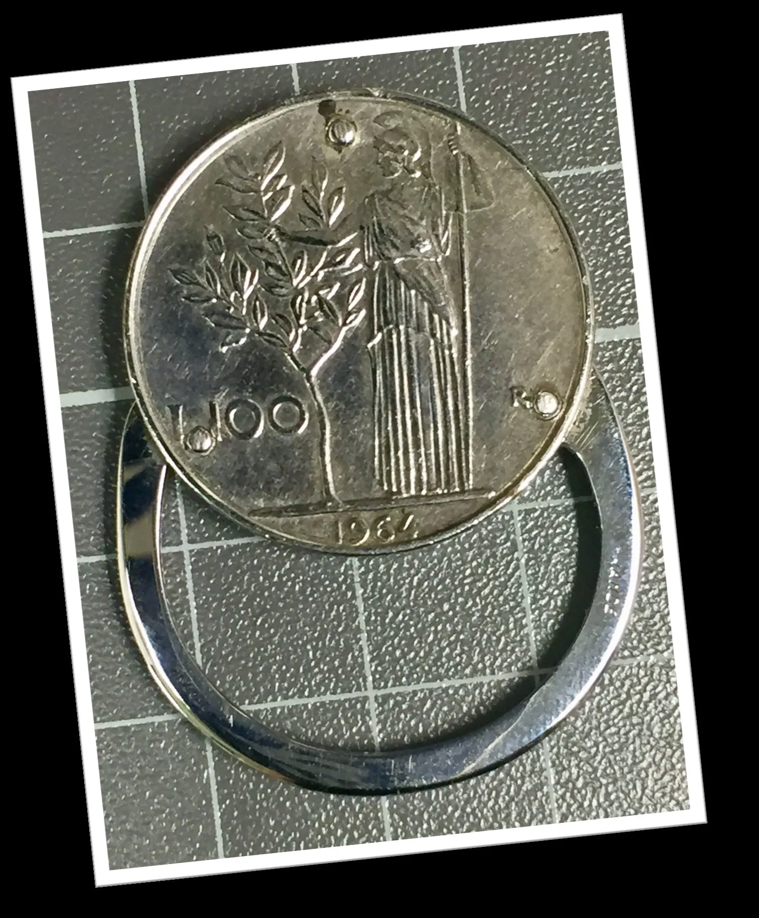 ELOI 1970 CADENAS 100 LIRE ITALIE 1964